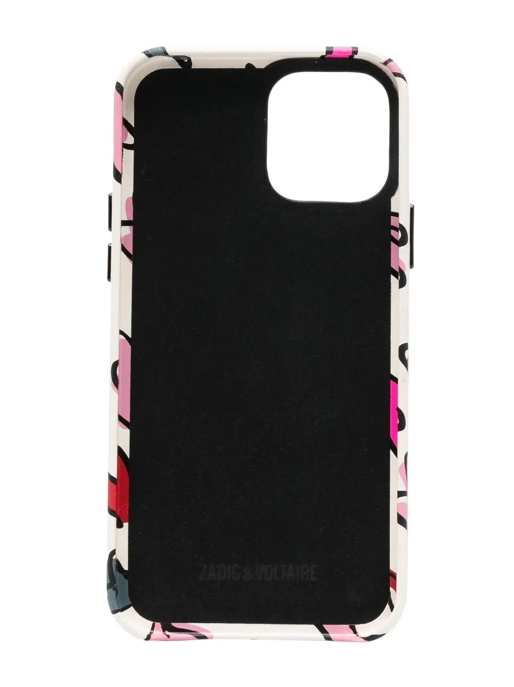 Zadig&Voltaire heartprint iPhone 12 Case Farfetch