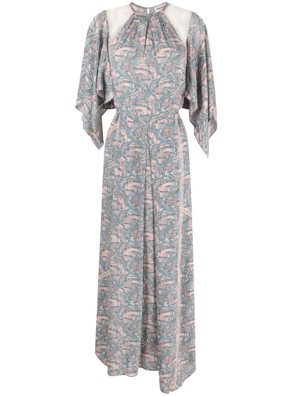 

Zadig&Voltaire Rielle snake-print dress - Pink