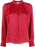 Zadig&Voltaire Tink satin blouse - Red