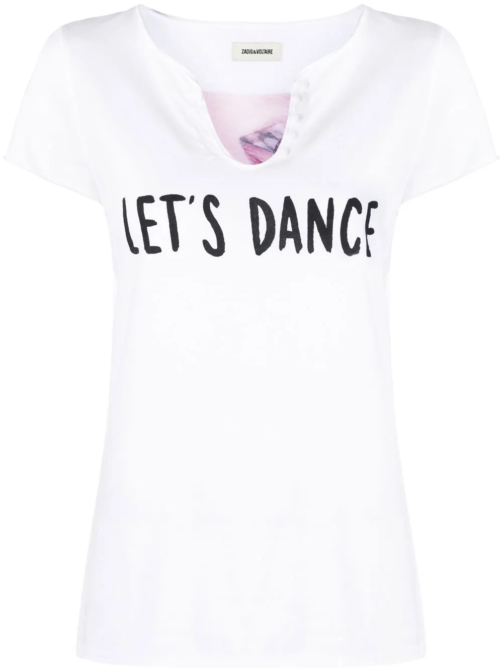 

Zadig&Voltaire slogan print T-shirt - White