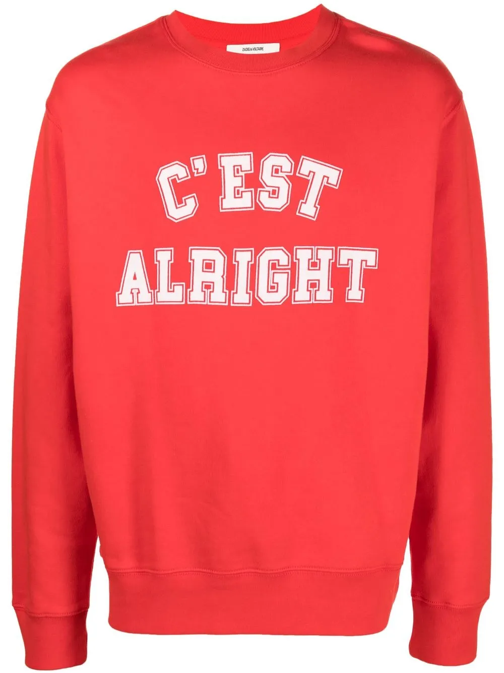 

Zadig&Voltaire slogan-print sweatshirt - Red