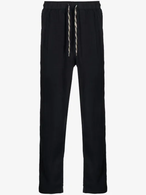 Zadig&Voltaire Pixel drawstring straight-leg trousers