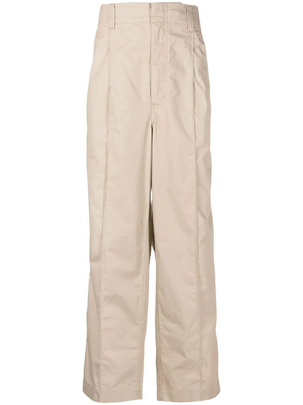 

FIVE CM pantalones cargo rectos - Marrón