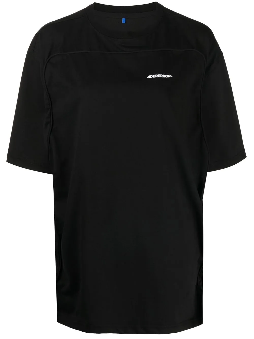 

Ader Error playera con logo estampado - Negro