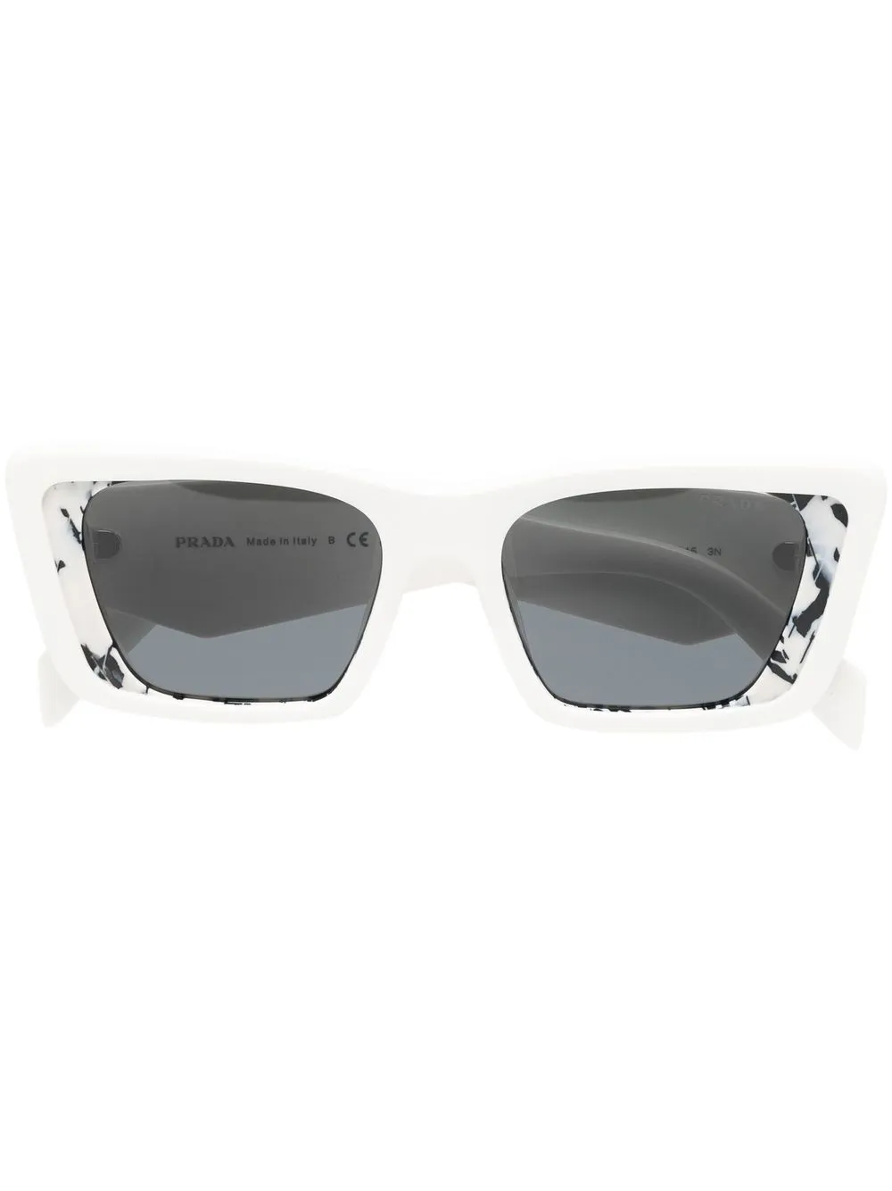 

Prada Eyewear square frame sunglasses - White