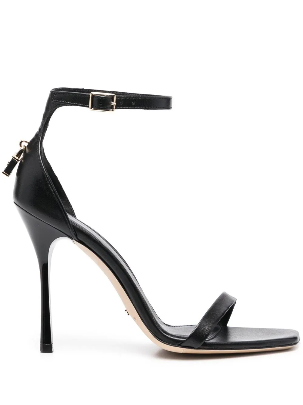 

Elisabetta Franchi sandalias con hebilla y tacón de 120mm - Negro