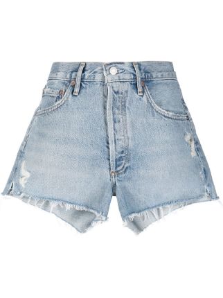AGOLDE high-waisted Denim Shorts - Farfetch