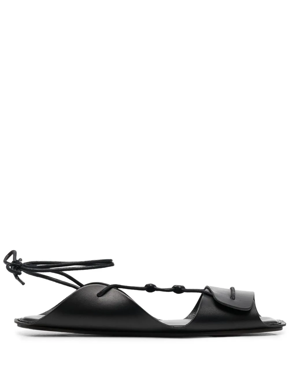 LEMAIRE TIE-UP FLAT SANDALS