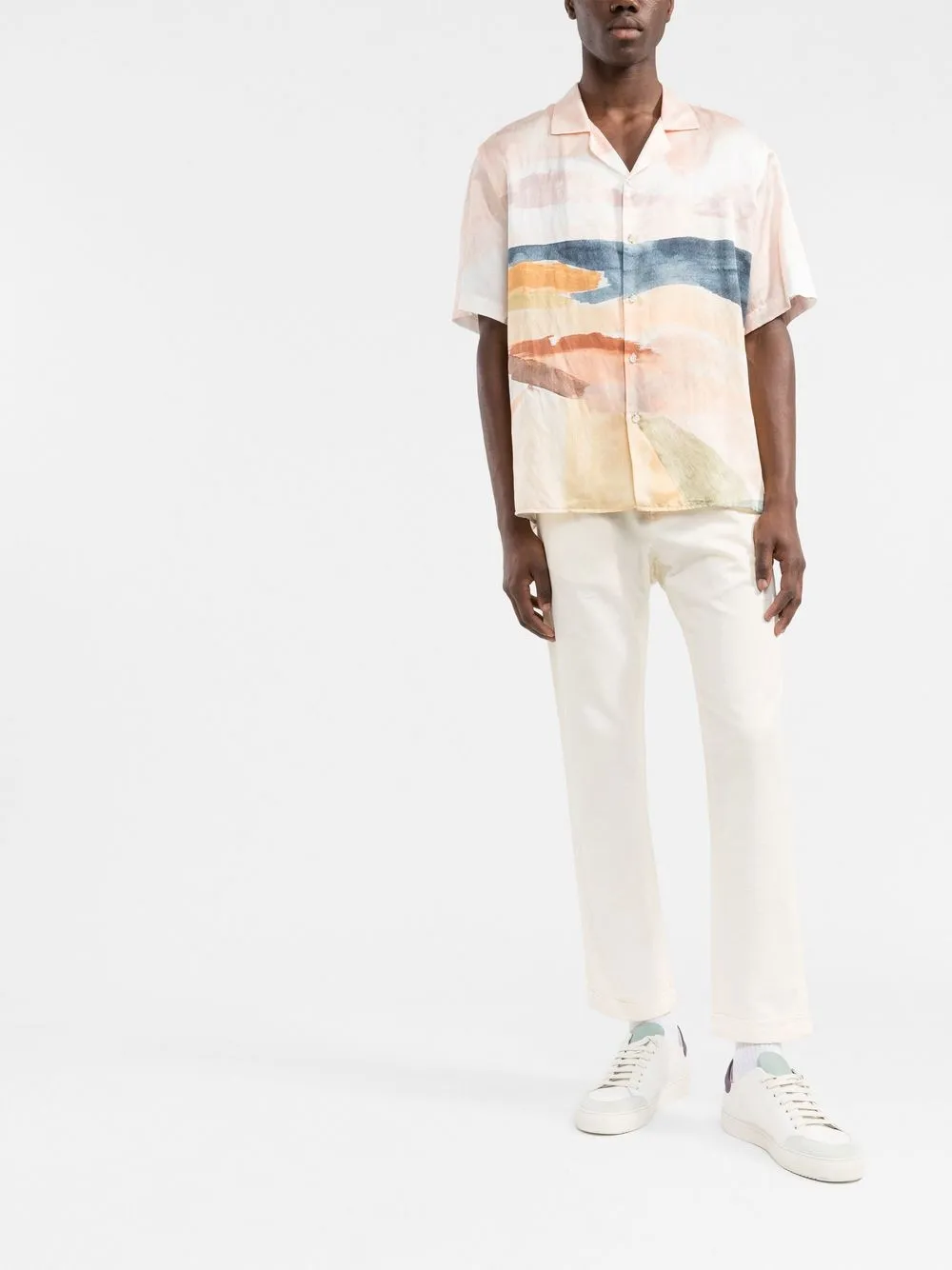 Jacob Cohën Straight broek - Wit