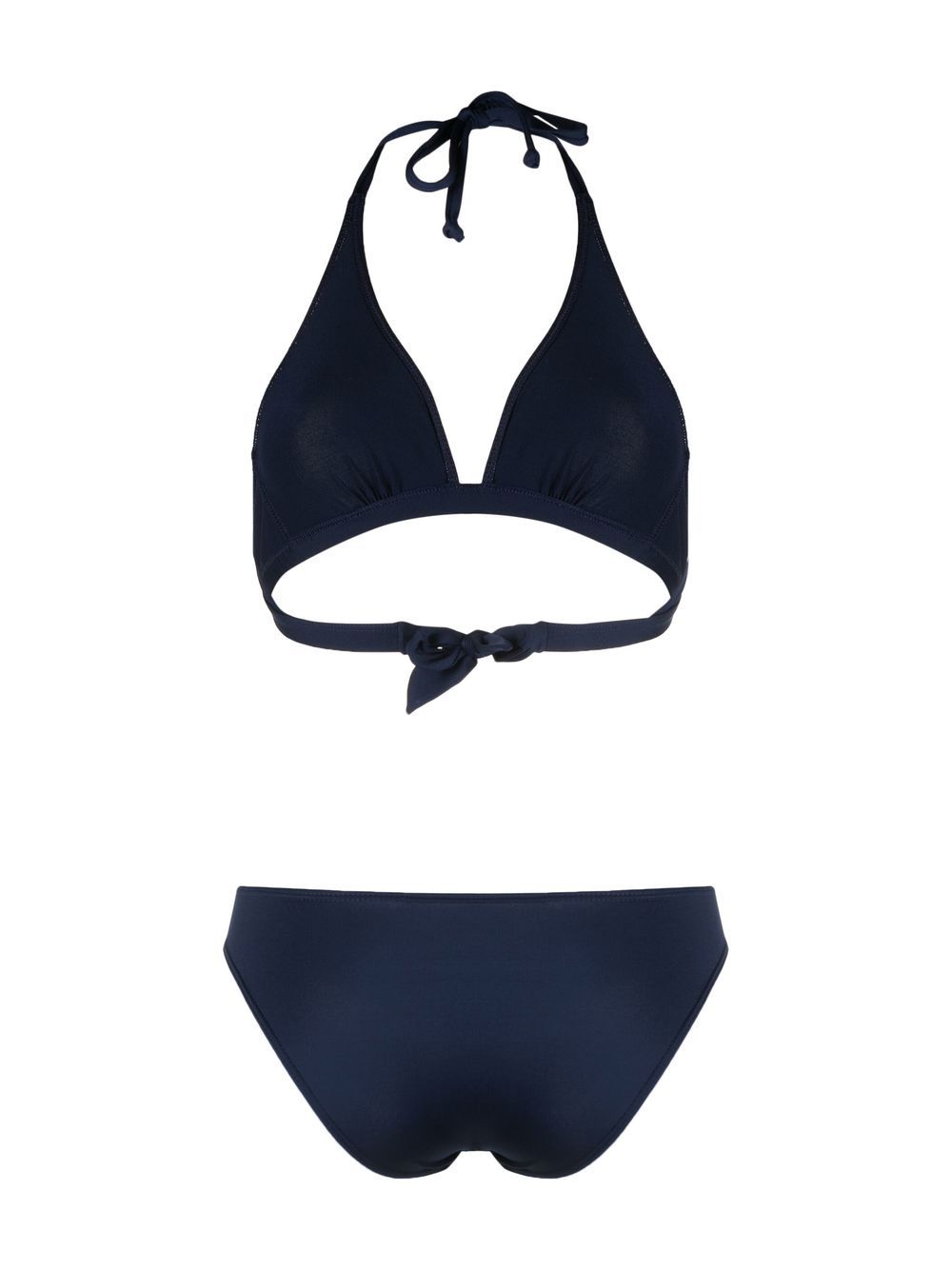 Tara Matthews Bikinitop met striksluiting - Blauw