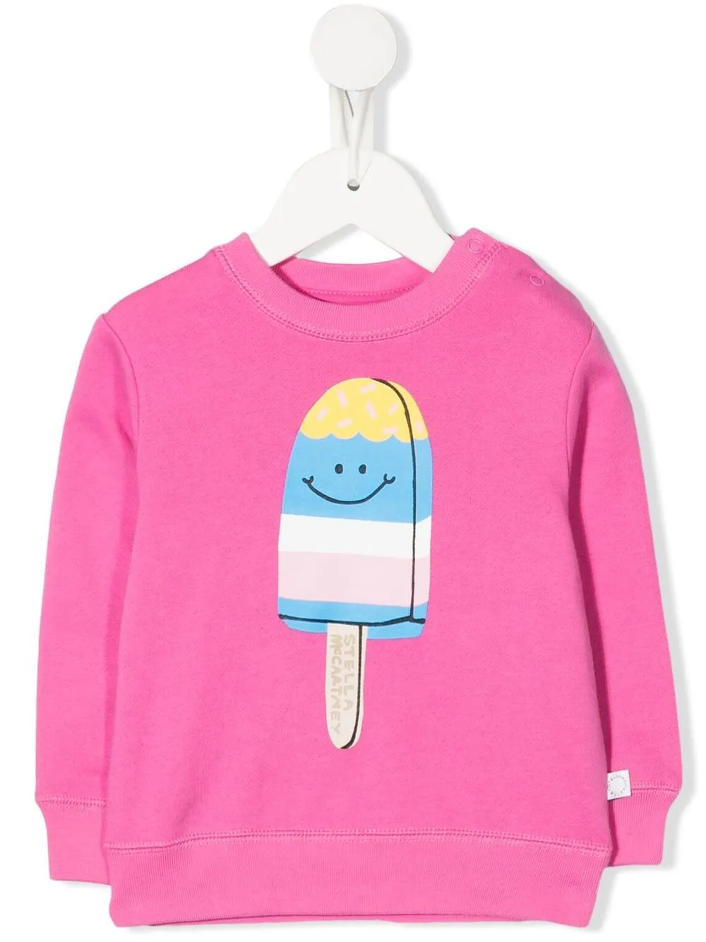 

Stella McCartney Kids playera con helado estampado - Rosado