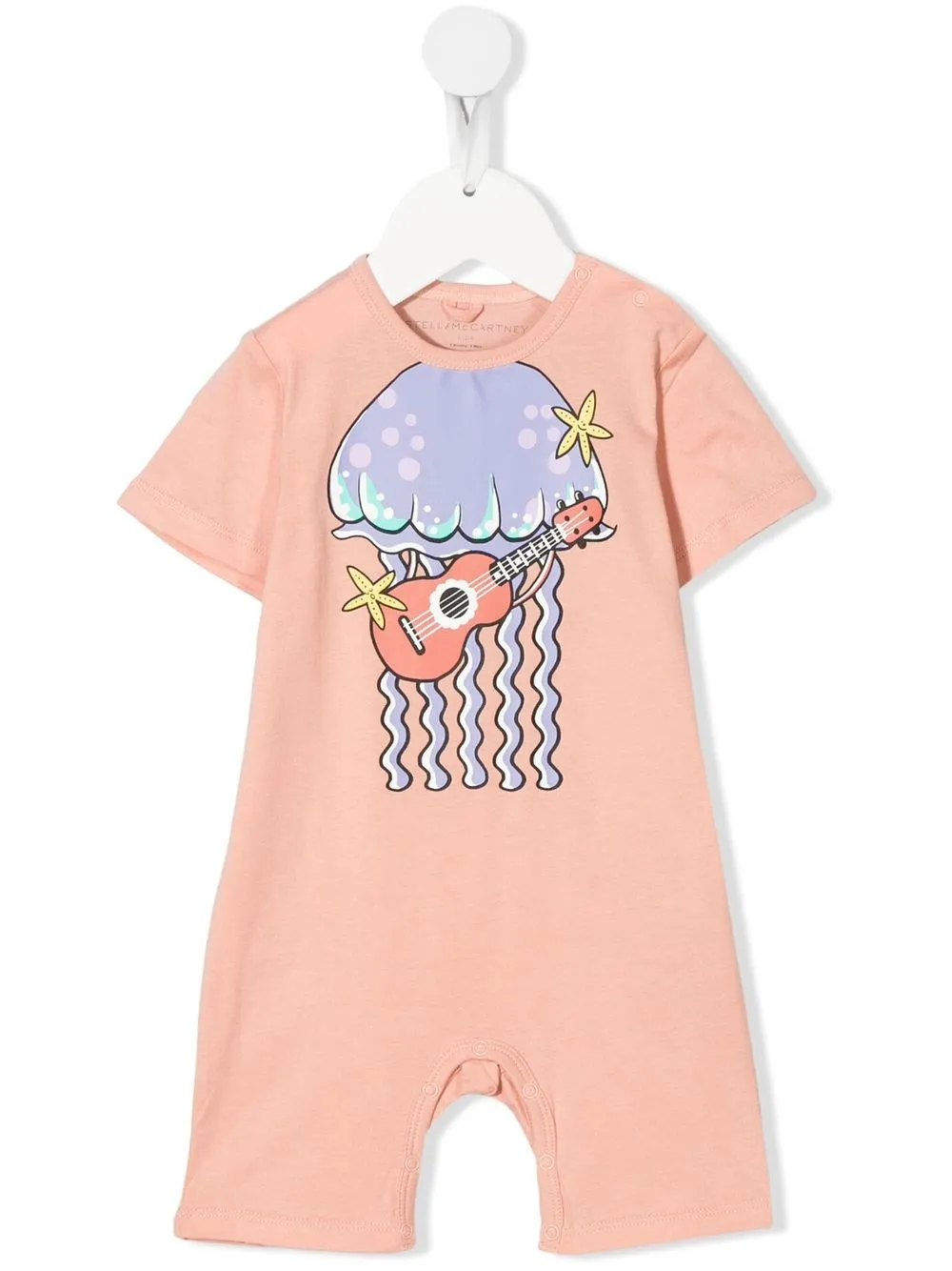 

Stella McCartney Kids romper con estampado gráfico - Naranja