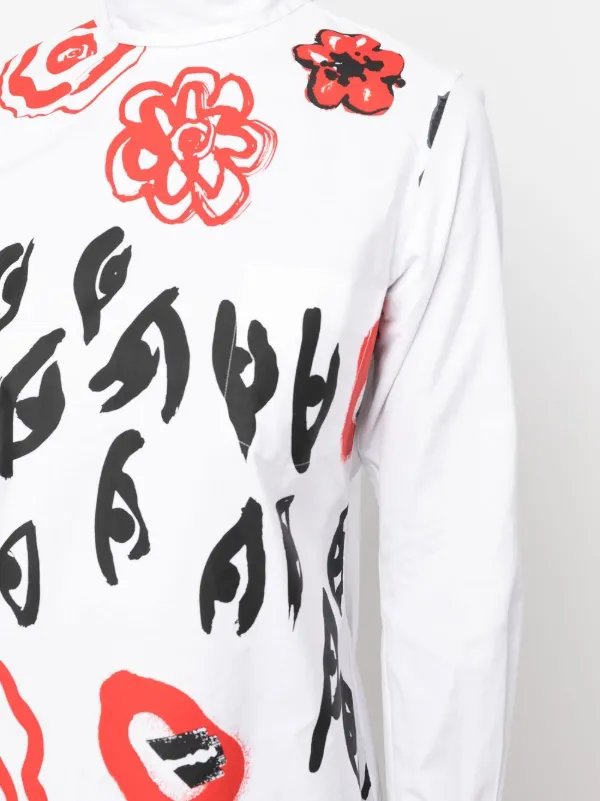 Comme Des Garçons Pre-Owned 2006 グラフィック ブラウス - Farfetch