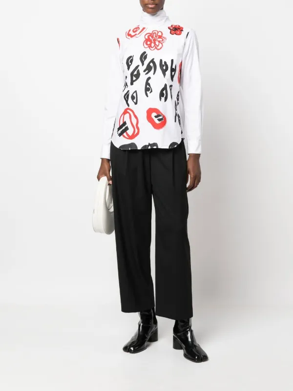 Comme Des Garçons Pre-Owned 2006 グラフィック ブラウス - Farfetch