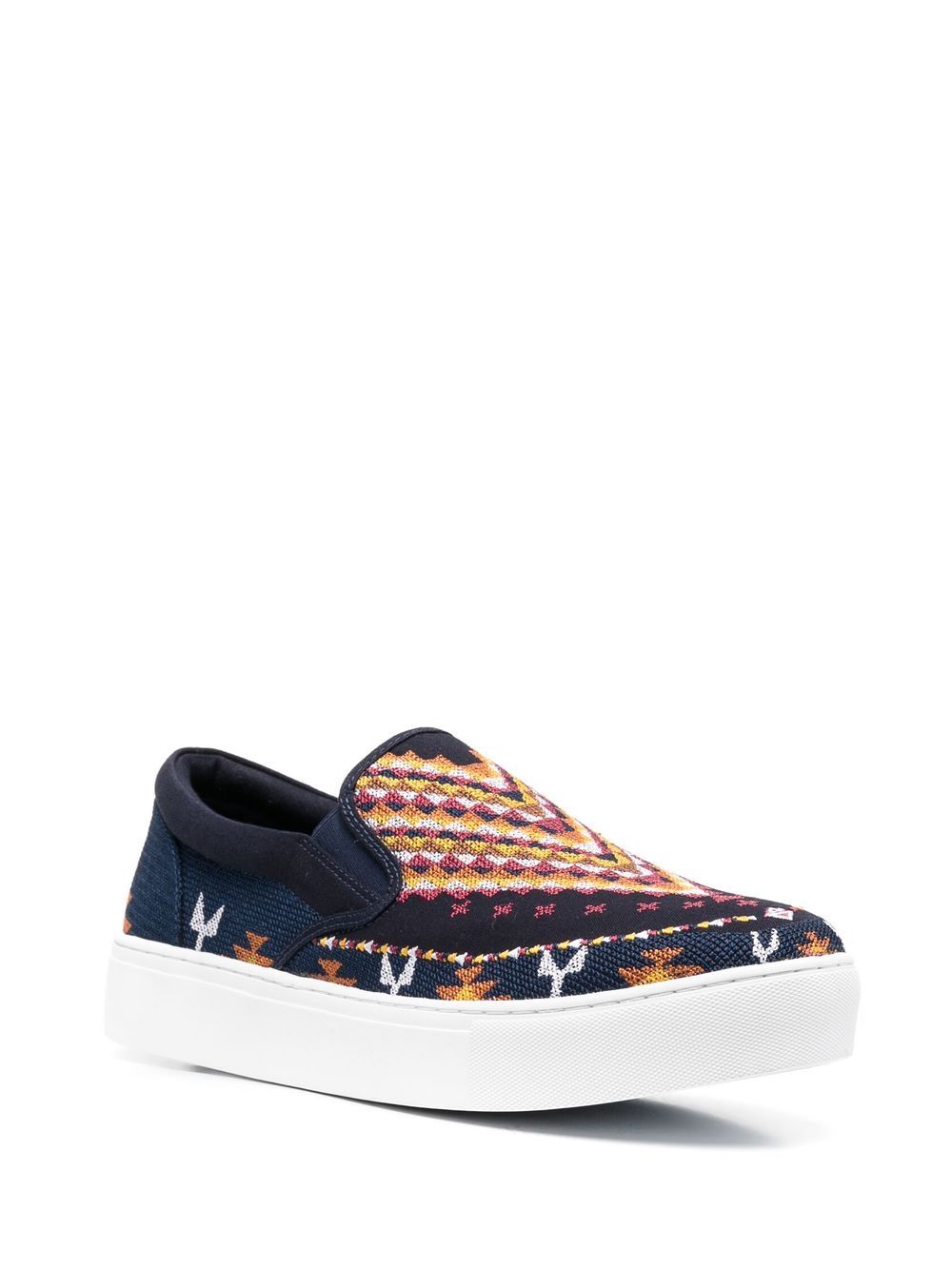 White Mountaineering Slip-on sneakers - Blauw