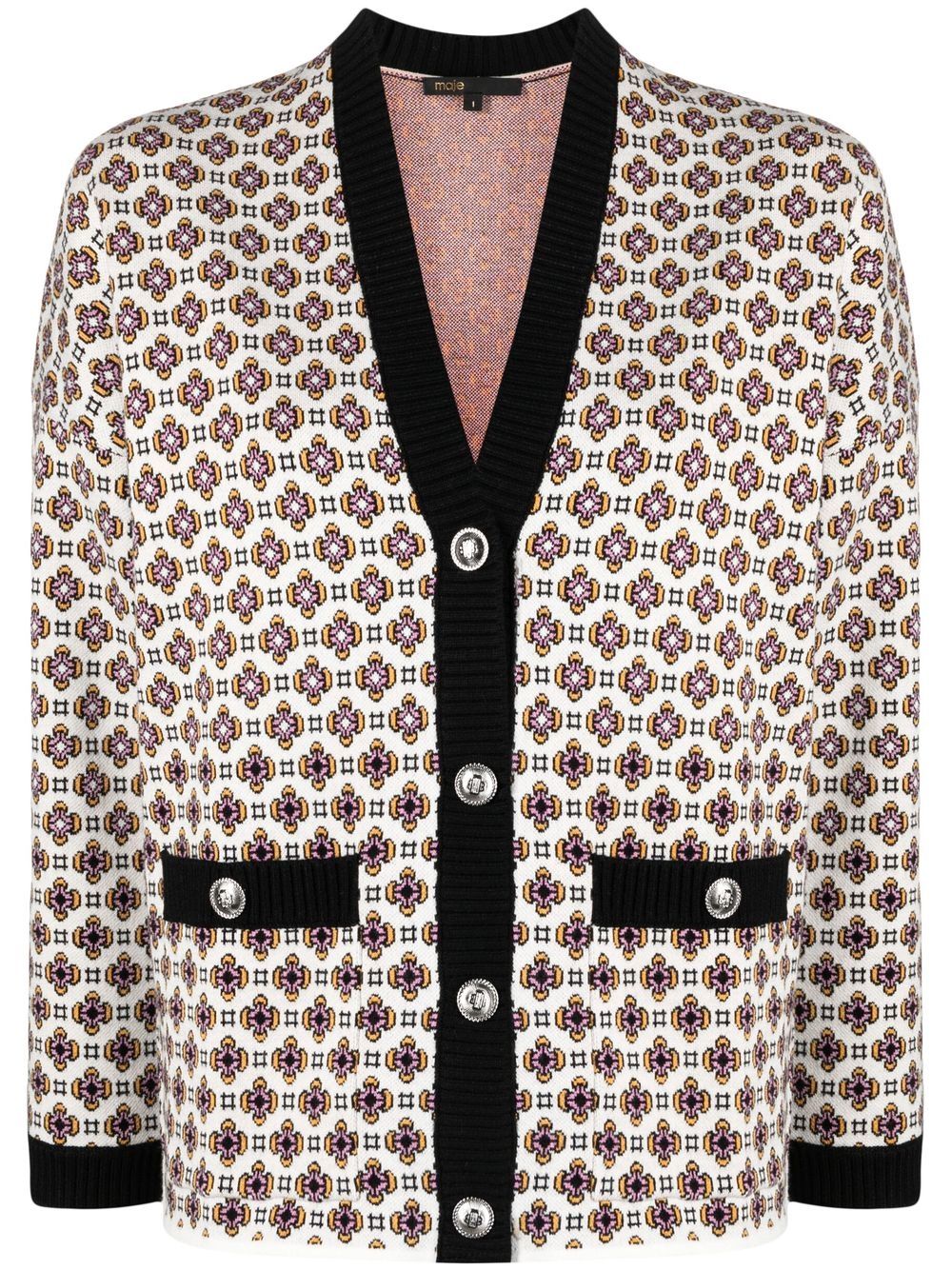 Monogram Tile Jacquard Cropped Cardigan - Women - Ready-to-Wear