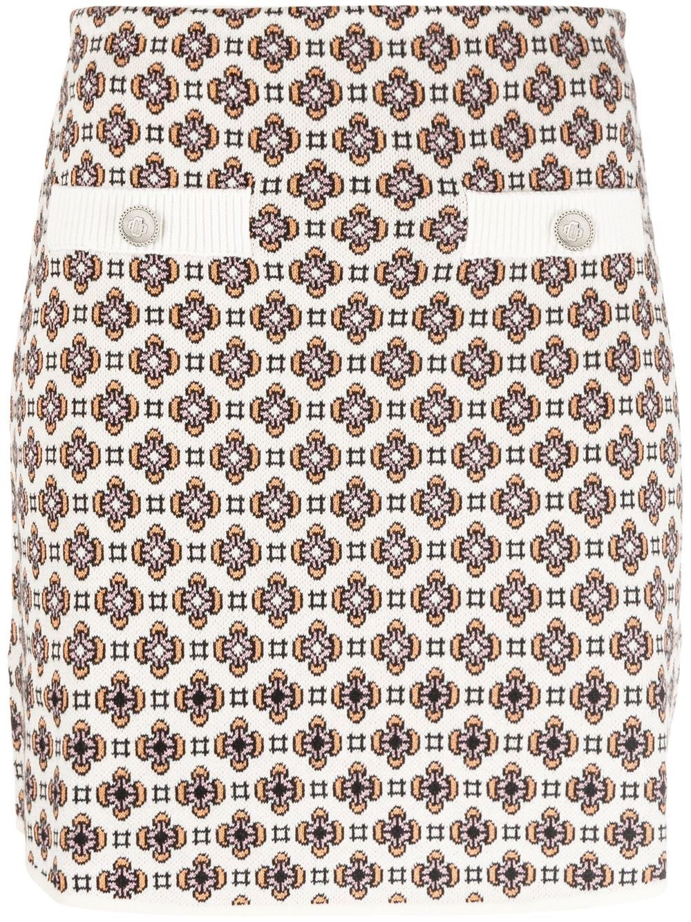 

Maje Jolila knitted skirt - Neutrals