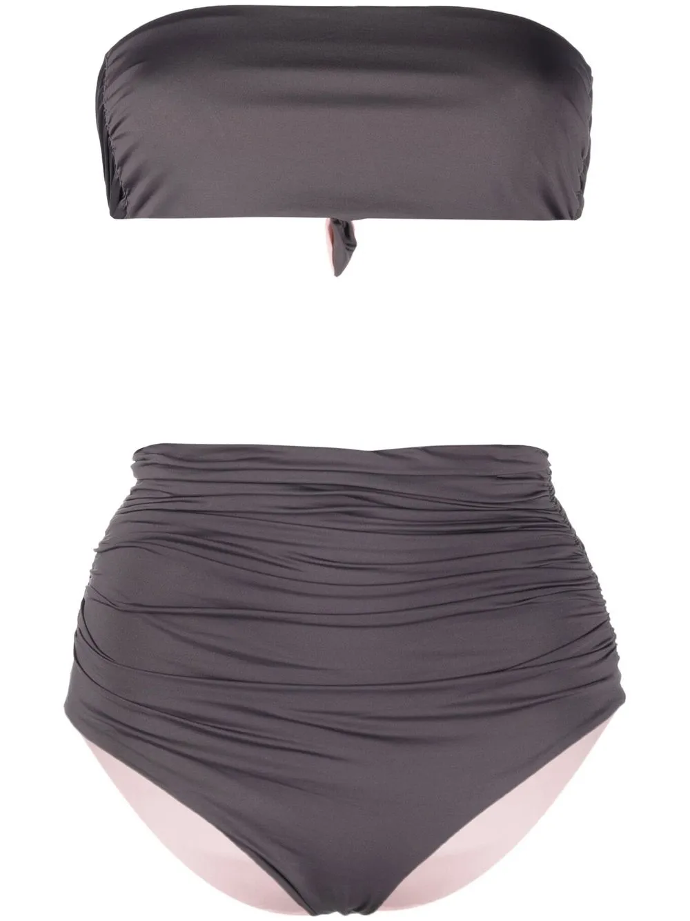 

Tara Matthews Marinella high-waisted bikini - Grey