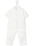 Emporio Armani Kids short-sleeve tracksuit set - White