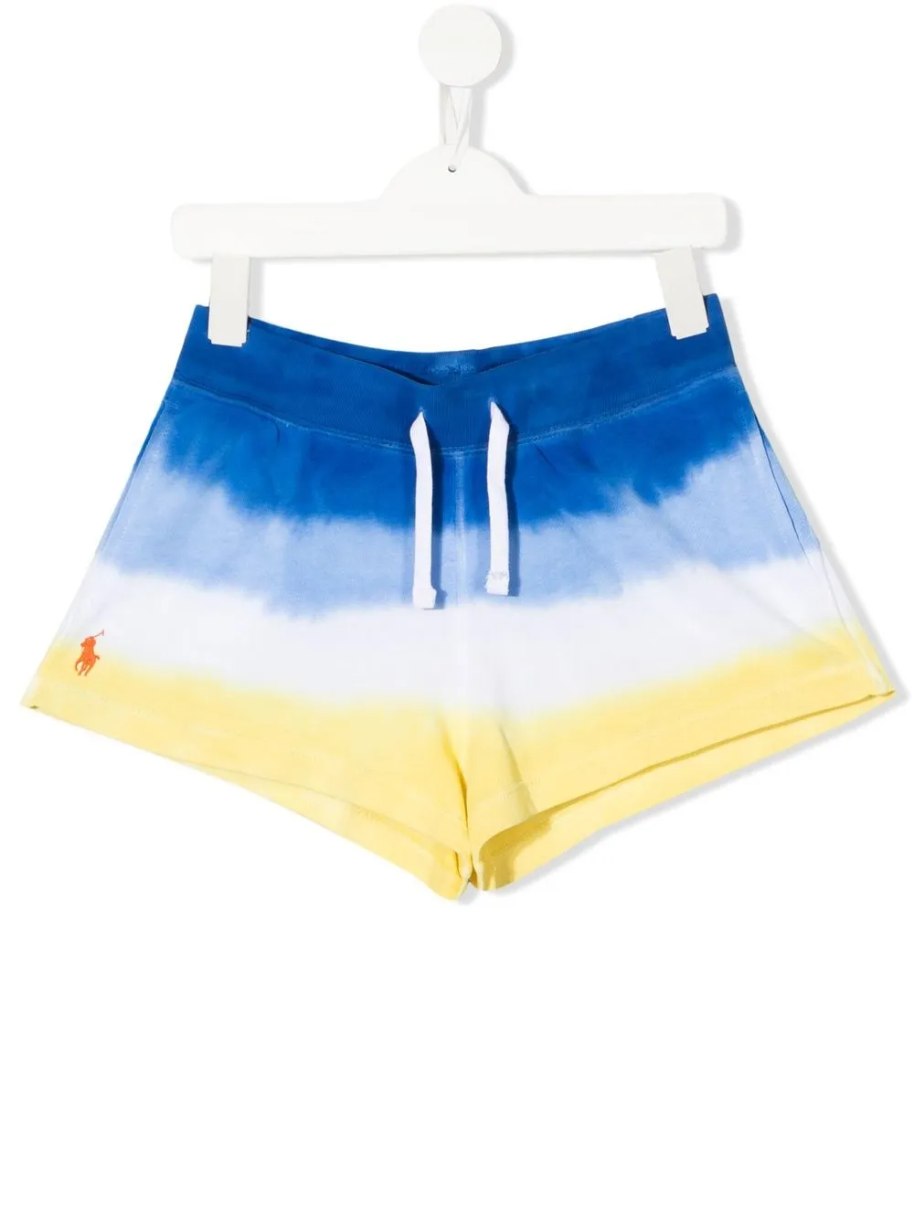 

Ralph Lauren Kids cotton tie-dye shorts - Blue