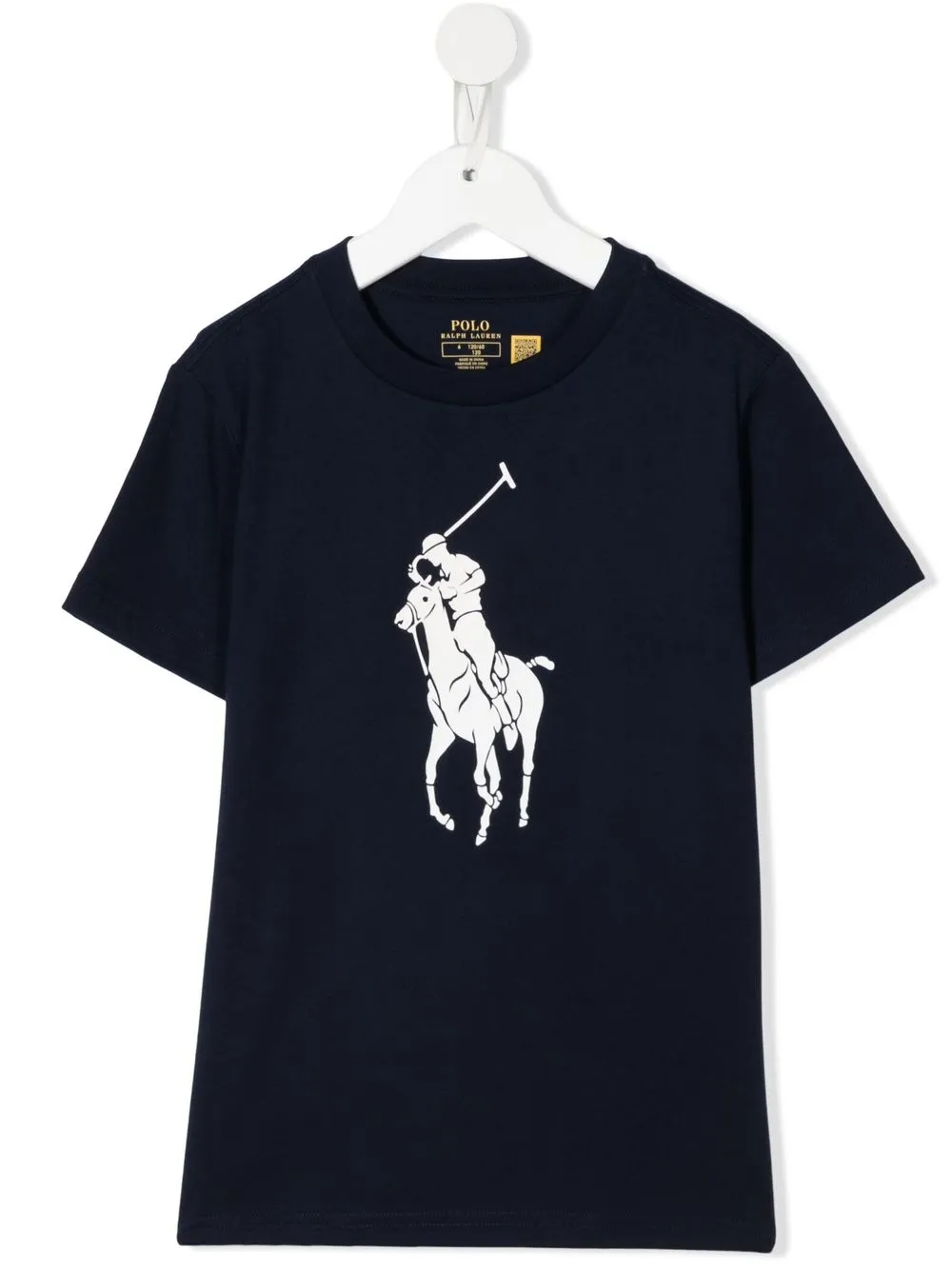 

Ralph Lauren Kids playera con cuello redondo - Azul