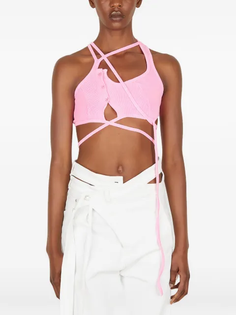 Ottolinger asymmetric crop top