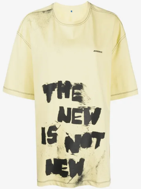 Ader Error Tnnn logo-print T-shirt
