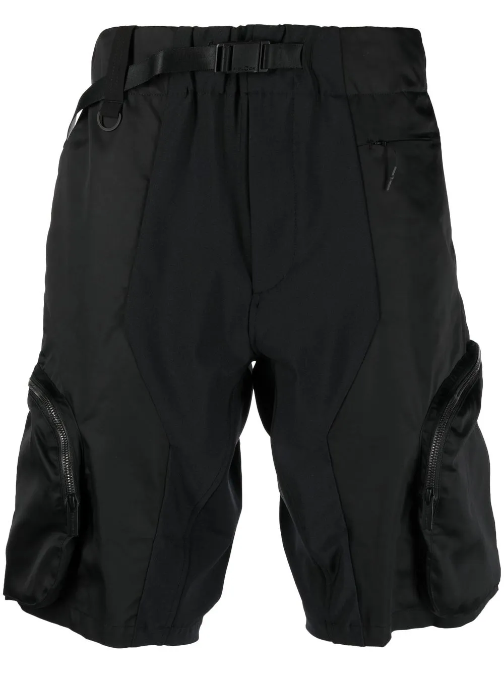 

White Mountaineering shorts con hebilla ajustable - Negro