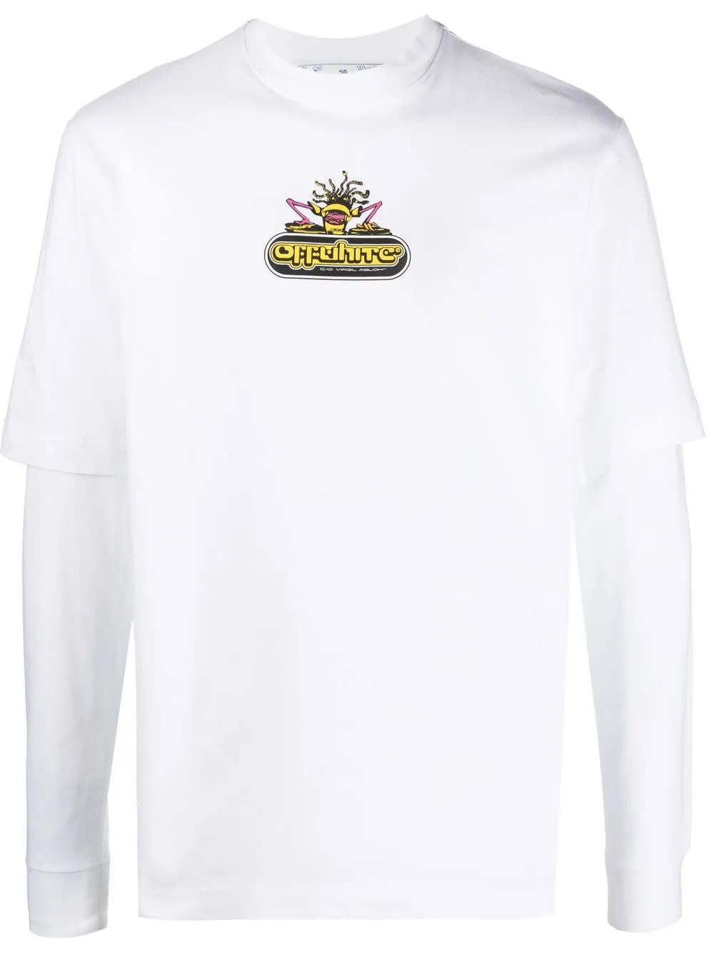 

Off-White playera con motivo Arrows - Blanco