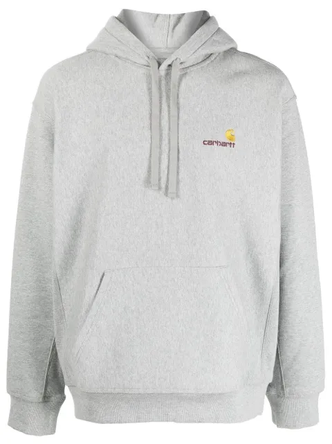 Carhartt WIP embroidered-logo cotton hoodie 