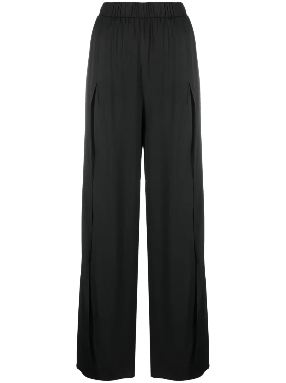 

TWINSET pantalones elásticos de tiro alto - Negro