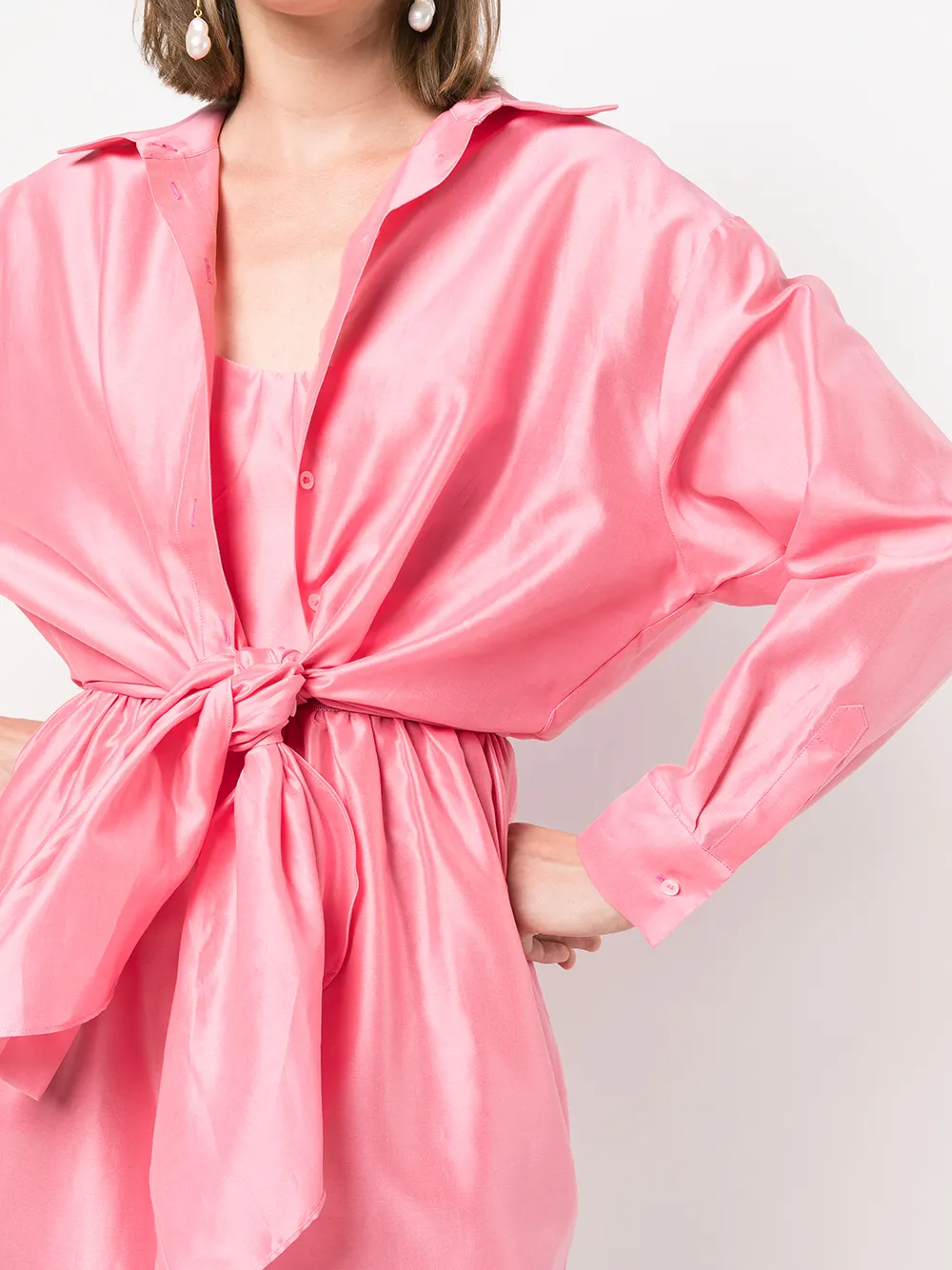Bustino Button-Down Dress