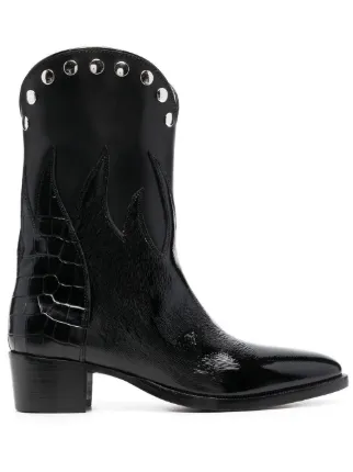Vivienne Westwood ウエスタンブーツ | ブラック | FARFETCH JP