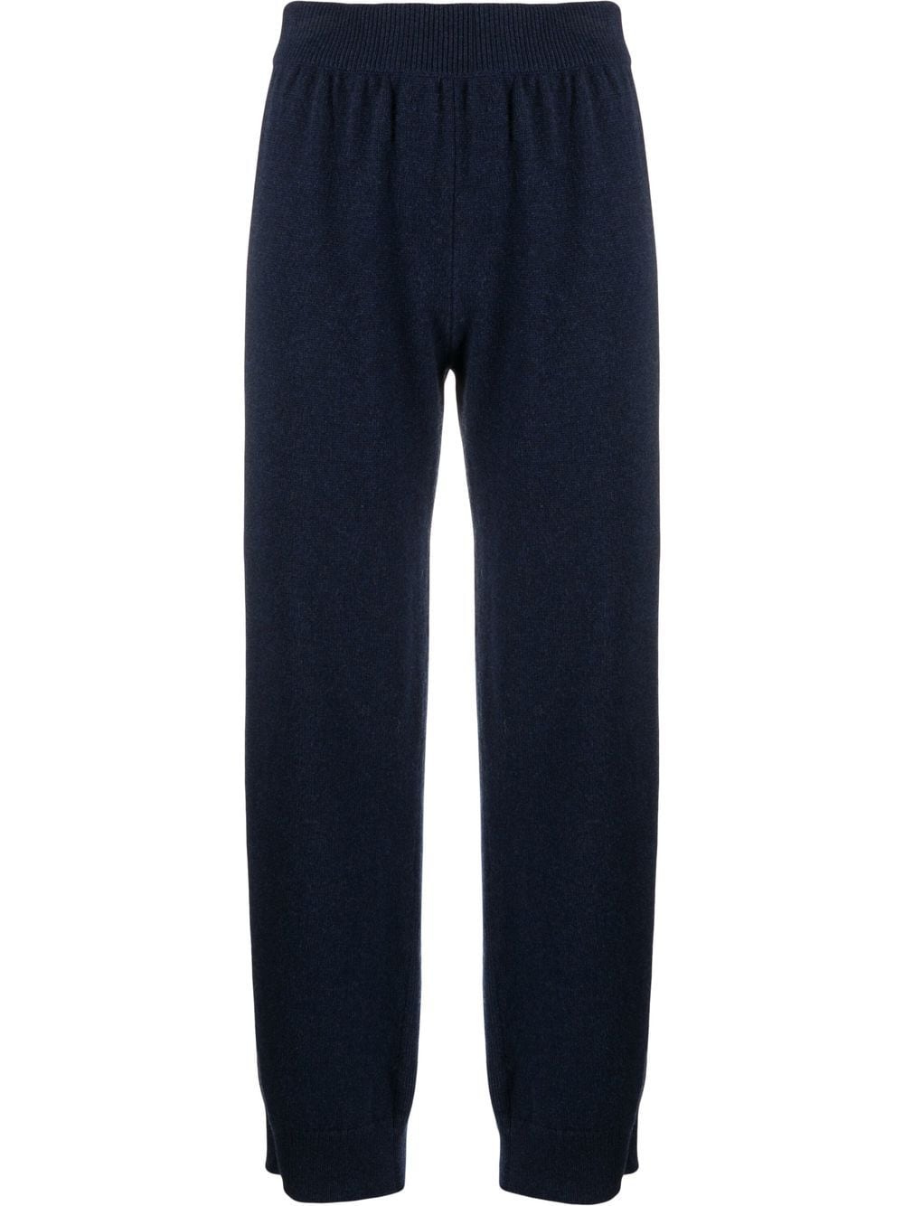 wide-leg cashmere trousers