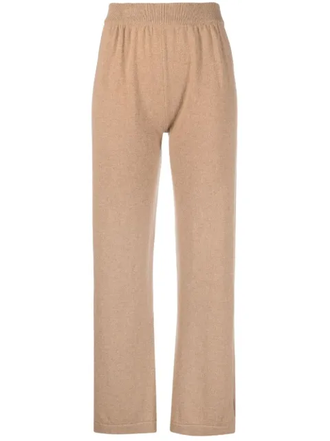 Barrie straight-leg cashmere trousers