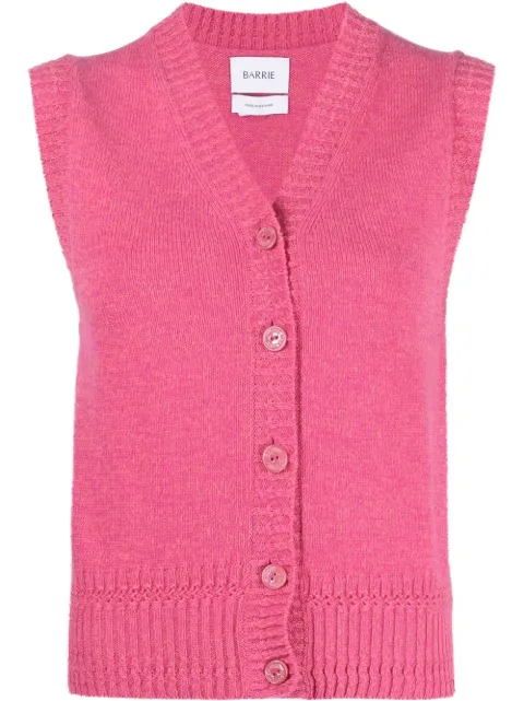 Barrie V-neck cashmere cardigan