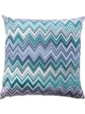 Missoni Home Jarris zigzag-print cushion - Grey