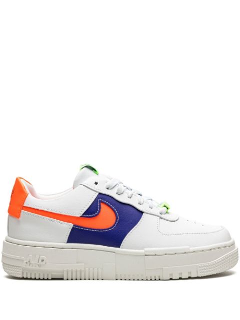 Nike Air Force 1 Low Pixel "White Concord Crimson" sneakers WOMEN