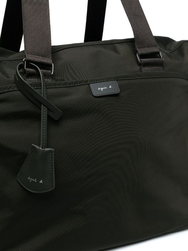 Agnès b. Logo Patch Duffle Bag - Farfetch