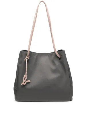 agnes b shoulder tote bag