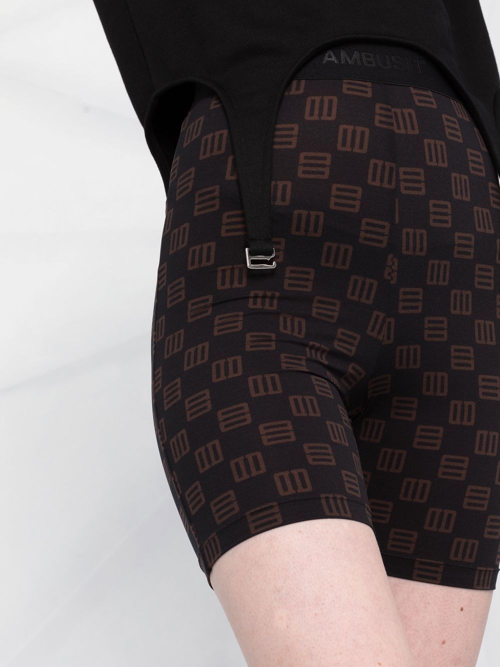 AMBUSH Monogram Print Leggings - Farfetch