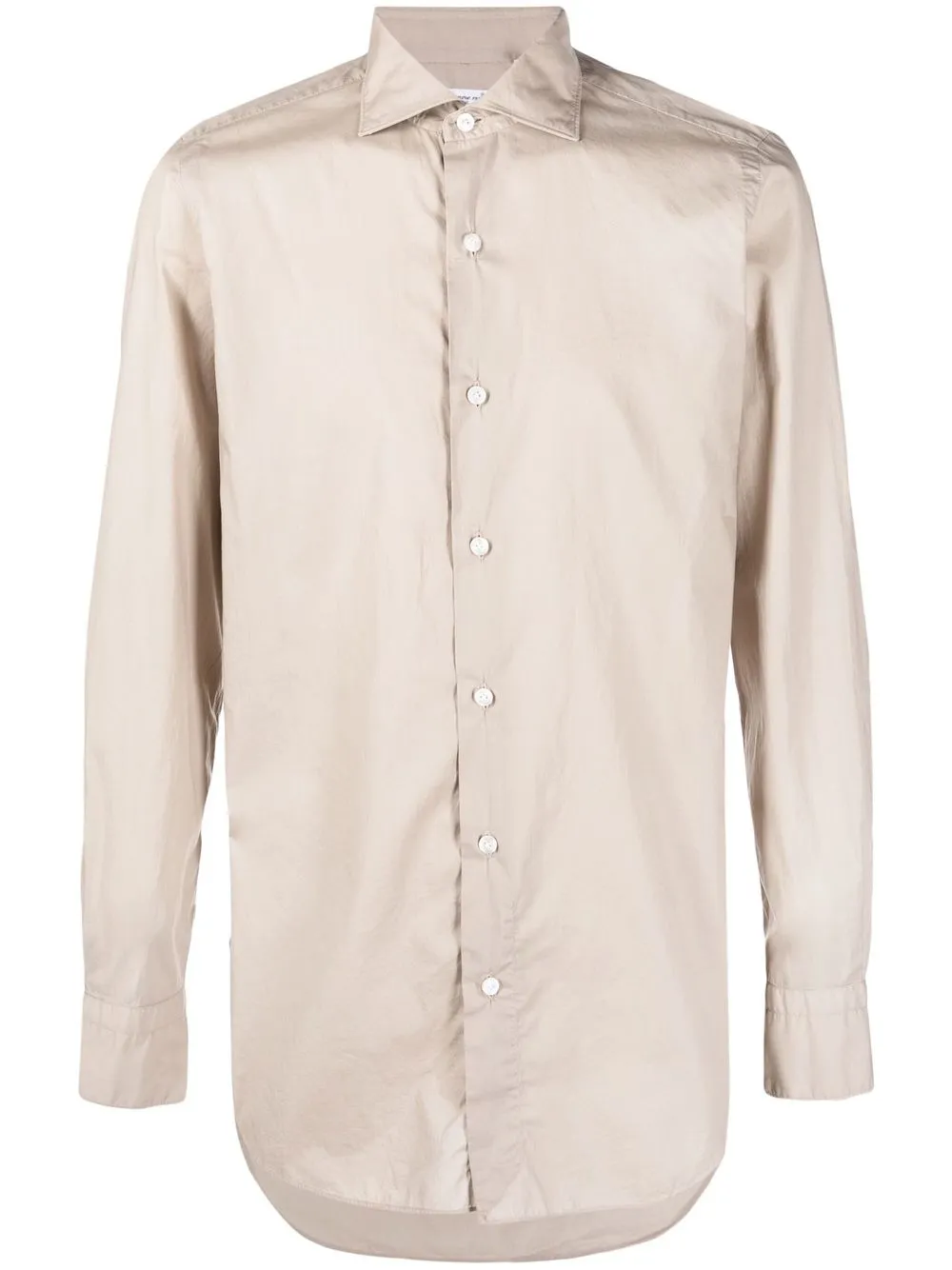 

Finamore 1925 Napoli classic button-up shirt - Neutrals