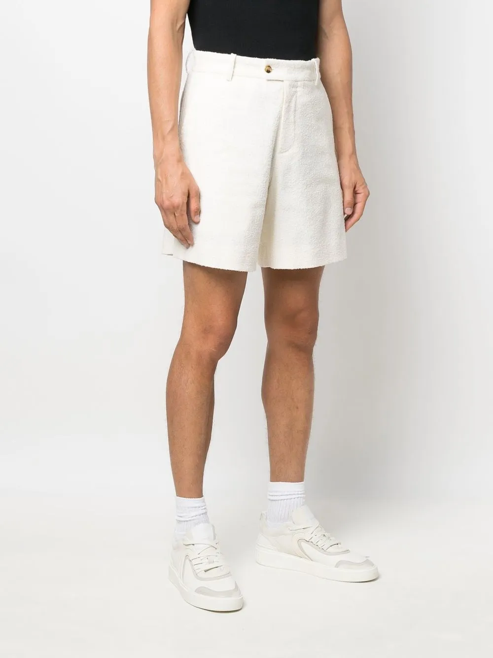  Amiri Shorts Mit Geradem Bein   Weiß 