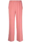Alberto Biani cropped wide-leg trousers - Pink