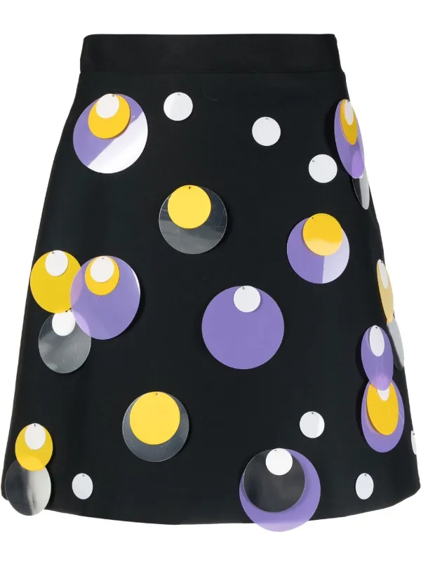 Vivetta Sequin disc-embellished Mini 