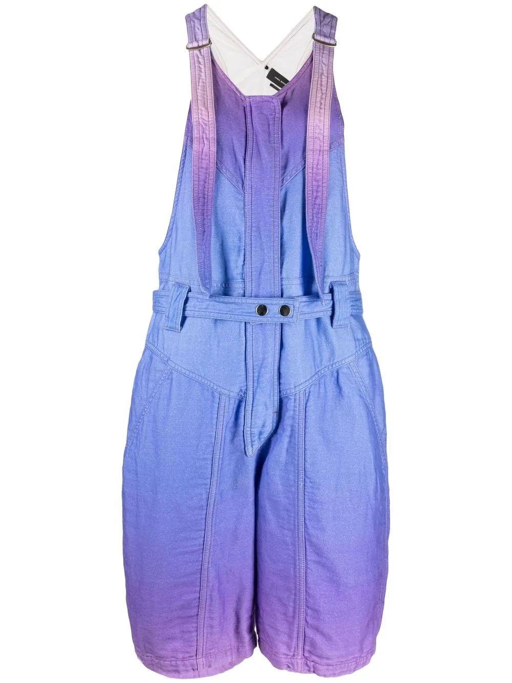 

Isabel Marant ombré-effect sleeveless playsuit - Blue