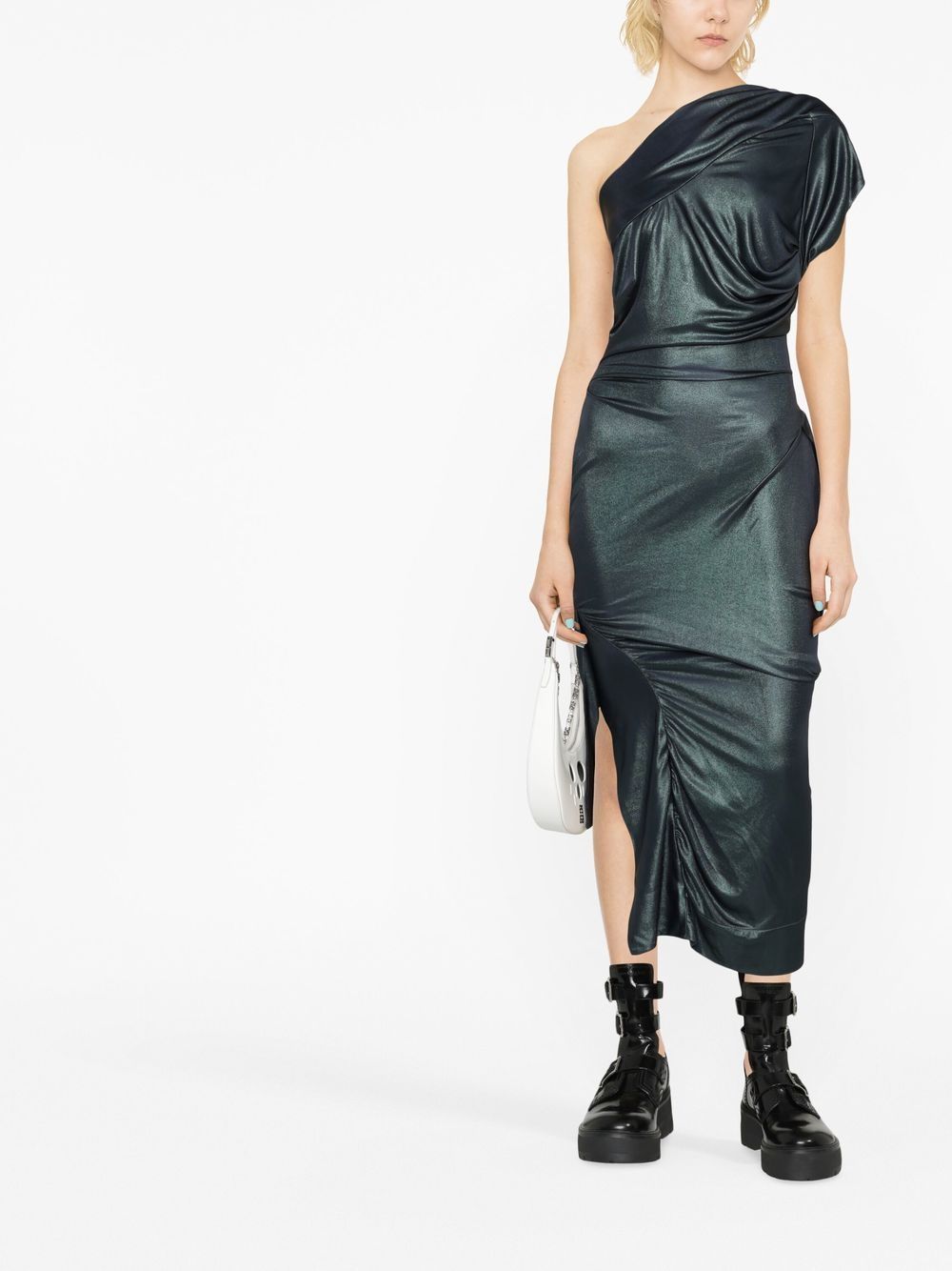 Vivienne Westwood Asymmetrische jurk - Groen