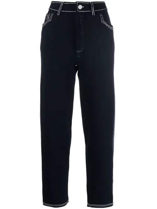 Pantalon droit à taille haute - Barrie - Modalova