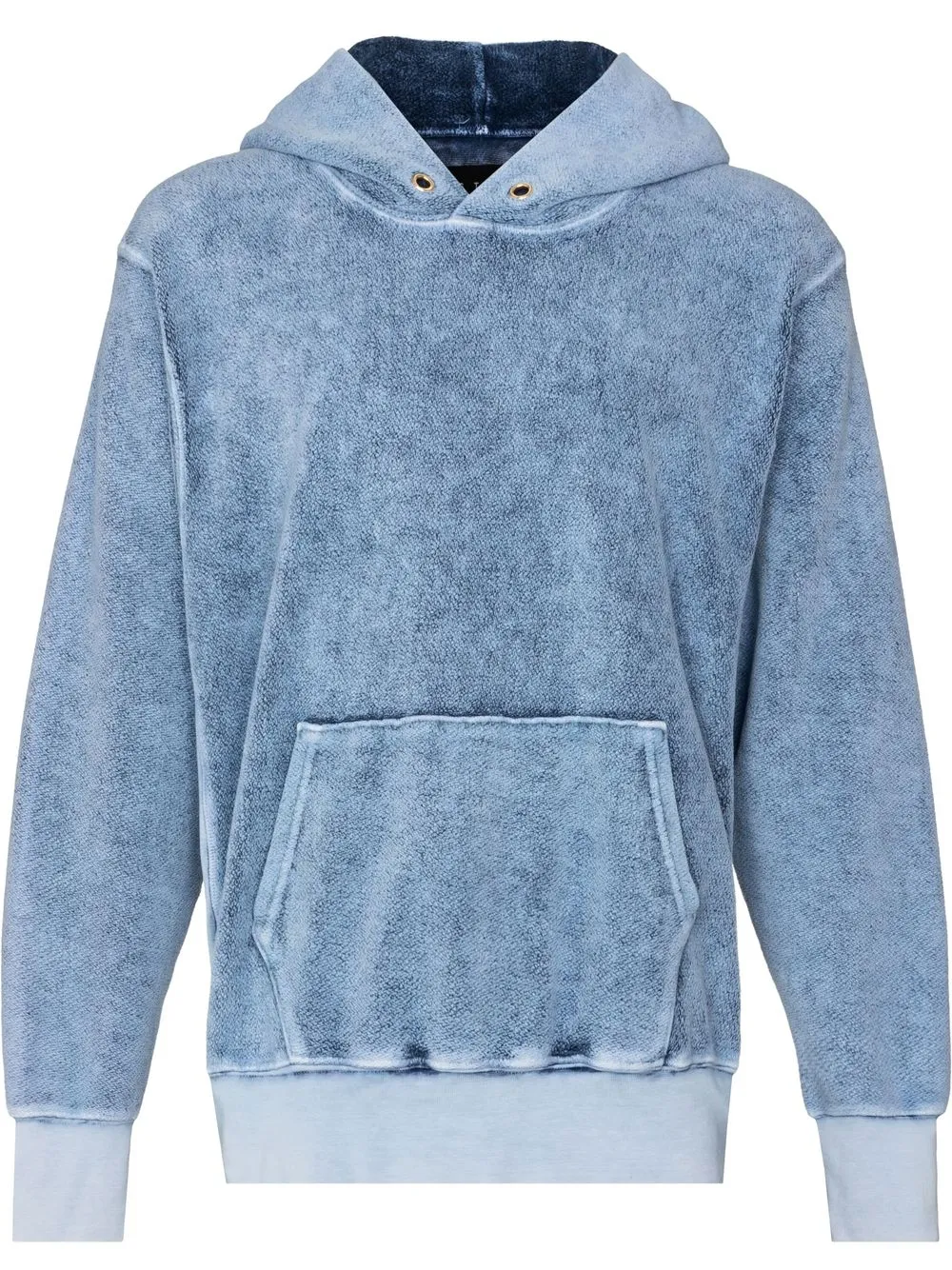 

Les Tien long-sleeved cotton hoodie - Blue