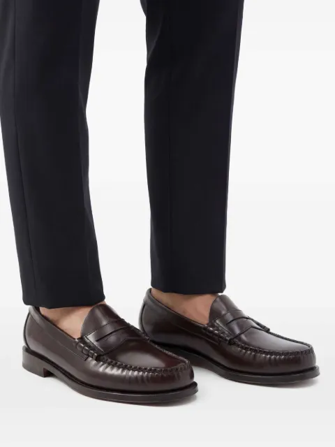 G.H.Bass Weejuns Larson beefroll-stitch leather loafers